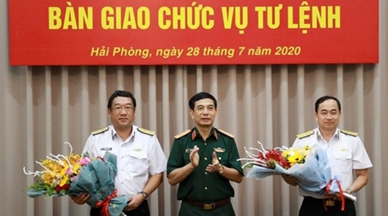 Chuẩn đô đốc Trần Thanh Nghiêm phụ trách Tư lệnh Hải quân